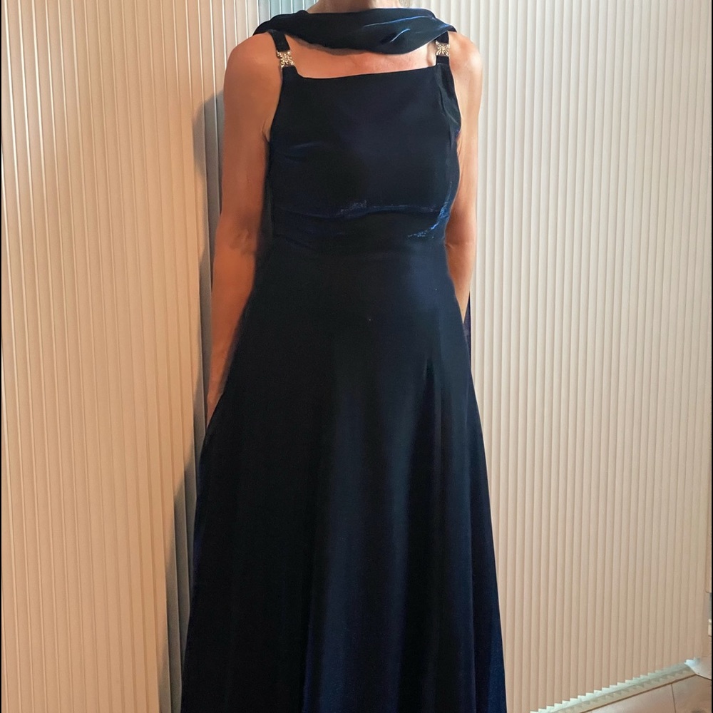 Betsy & Adam by Jas Lene designer evening gown.